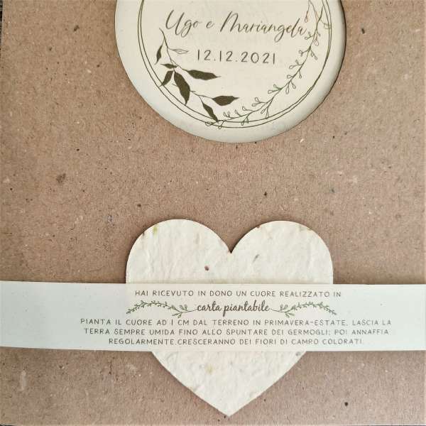 menù matrimonio ecofriendly ecofattoart